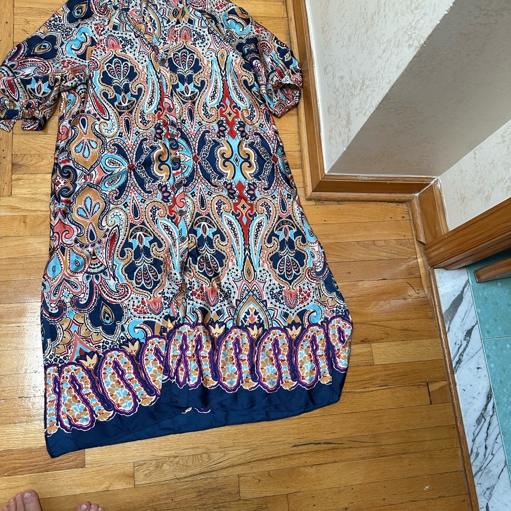 Zara Multicolor Paisley Dress